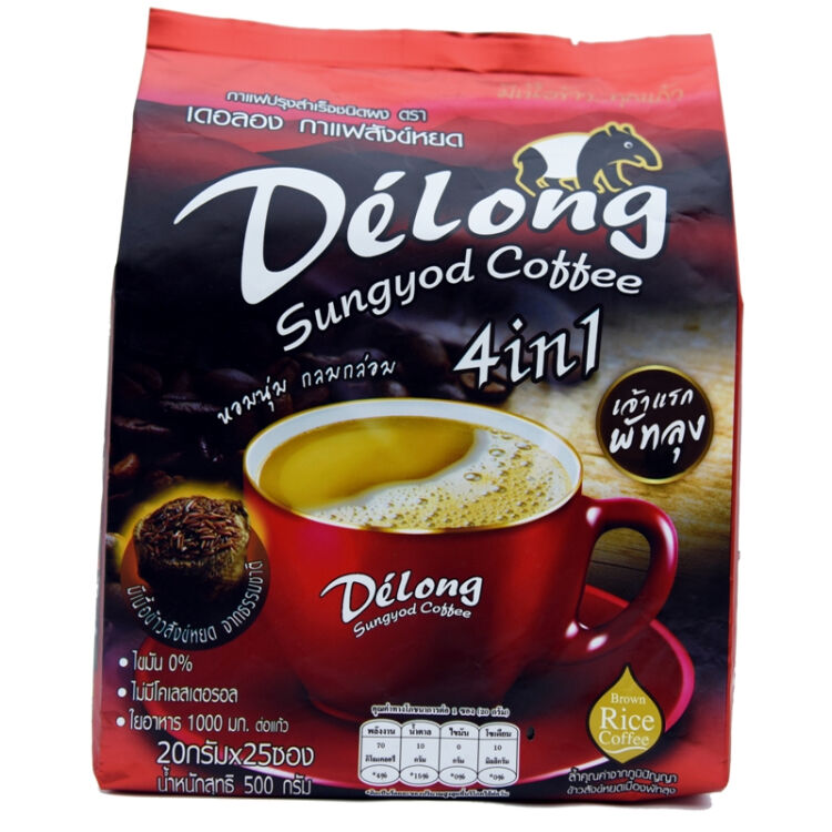 泰国进口咖啡 德龙delong桑亚四合一咖啡 500g【图片 价格 品牌 评论