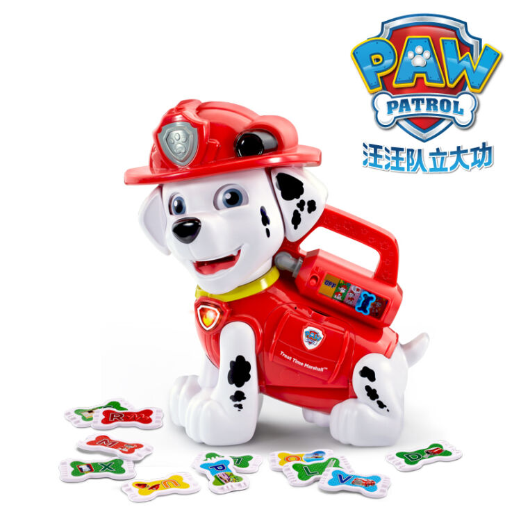 【买就送】vtech伟易达汪汪队立大功电动早教益智模型玩具 消防员毛毛