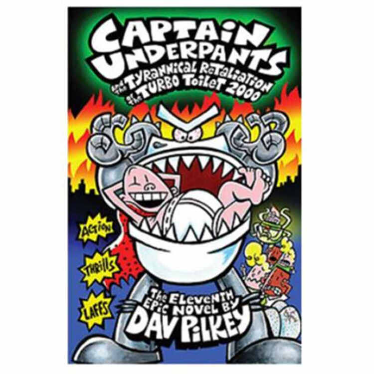 【英文原版】captain underpants 内裤超人11