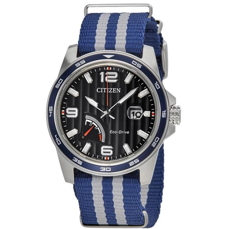 全球购西铁城(citizen prt black dial 男手表aw703804l