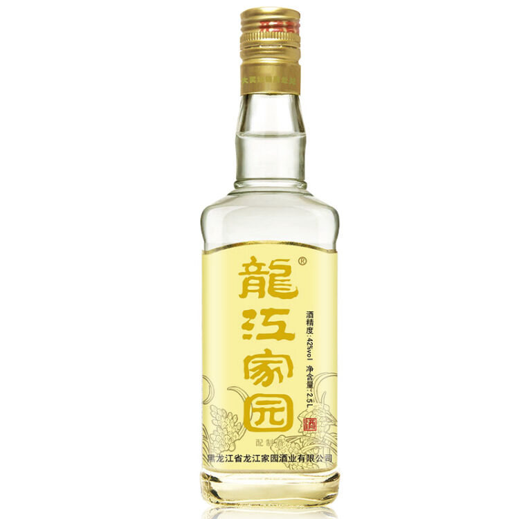 【厂家直营】东北酒 龙江家园酒 42度 五斤装 2500ml