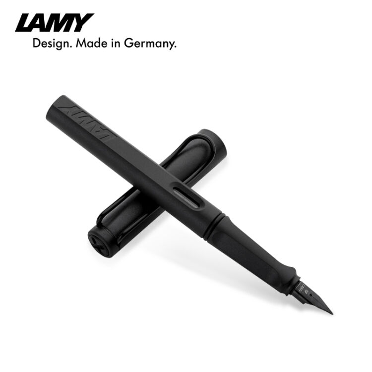 lamy 凌美 狩猎系列磨砂黑abs墨水笔 钢笔 磨砂黑色 0