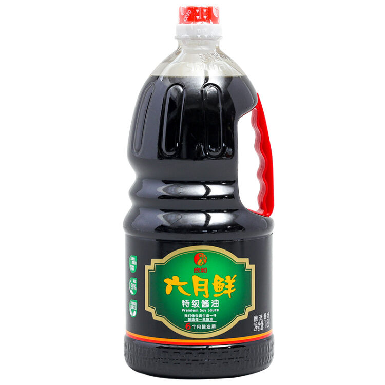 欣和 六月鲜 特级酱油 1.8l 生抽厨房调料