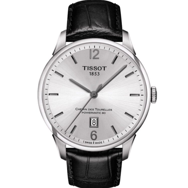 天梭(tissot)瑞士手表 杜鲁尔系列机械男士手表t099.407.16.037.00