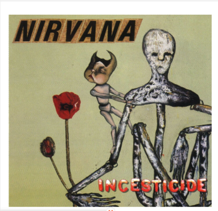 涅盘乐队 nirvana incesticide cd j49