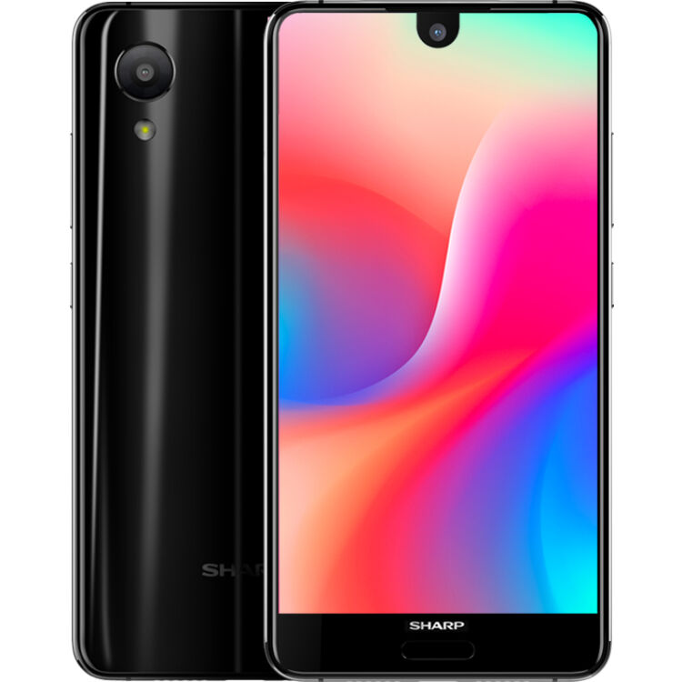 夏普sharp aquos s3 mini 全面屏手机 全网通 6gb 64gb 曜石黑 移动