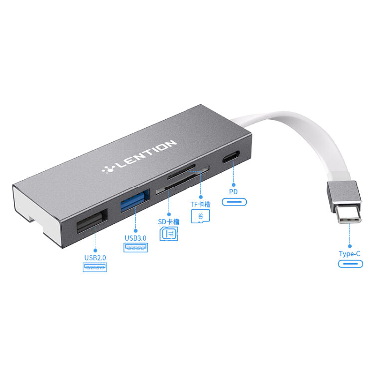 蓝盛新款macbook pro配件type-c转usb3.