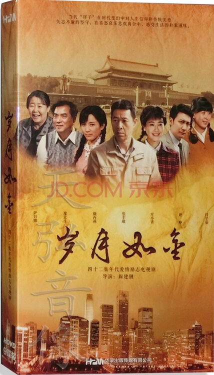 岁月如金 电视剧经济版 9dvd 萨日娜 张丰毅 左小青