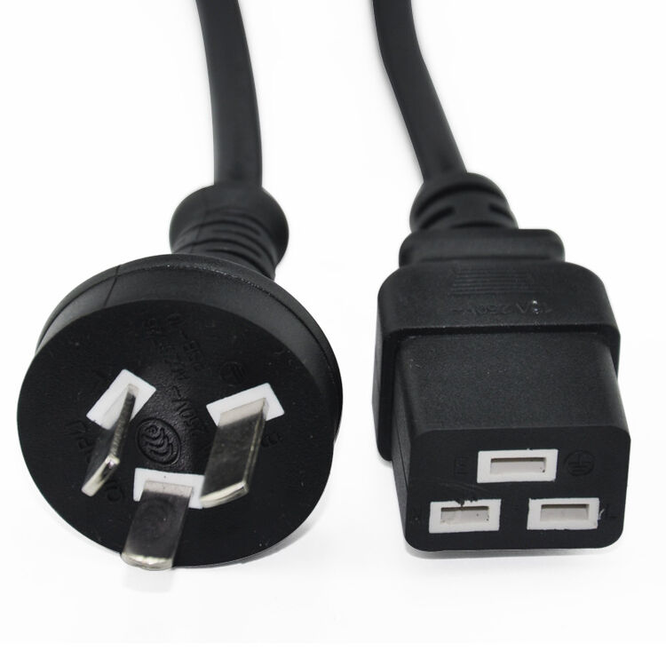 x) pdu 服务器 电源线 10a-16a电源线 10a转16a 国标三插转c19 10a三