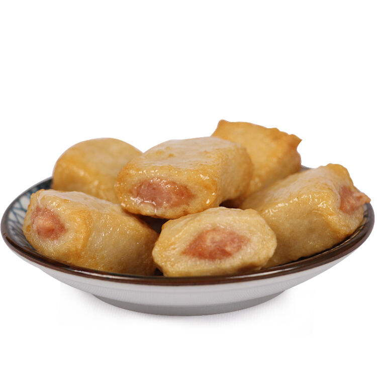 雄丰油炸包心鱼豆腐500g夹心肉馅火锅麻辣烫关东煮煎炸食材