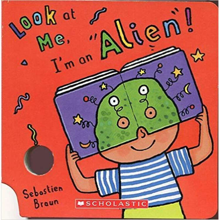 look at me mask book: i"m an alien!