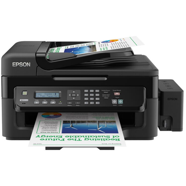 爱普生(epson)l551 墨仓式 打印机一体机(打印 复印 扫描 传真)