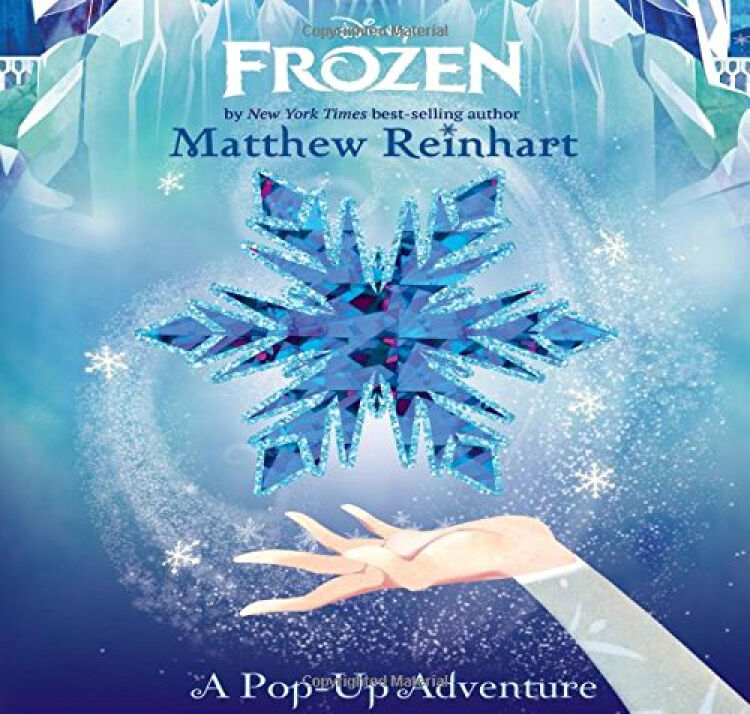 frozen frozen pop-up 冰雪奇缘 冒险 立体书 英文原版