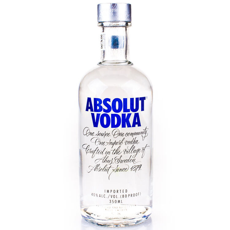 绝对伏特加(absolut vodka)洋酒 原味 伏特加 350ml