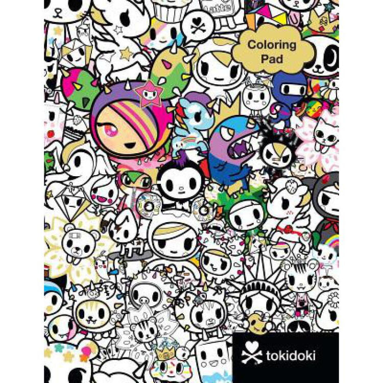 tokidoki coloring pad