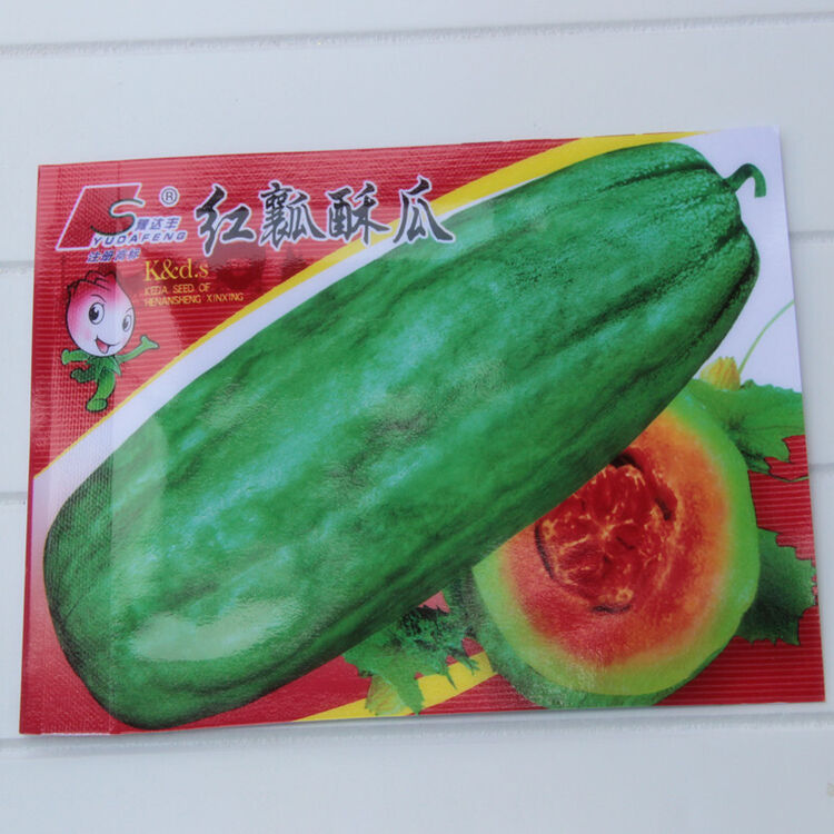香瓜 瓜果蔬菜种子 红瓤酥瓜 约百粒