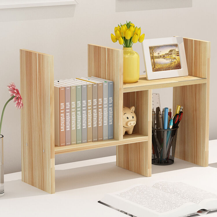 Buy Modern simple retractable table mobile Bookshelf Shelf Desktop