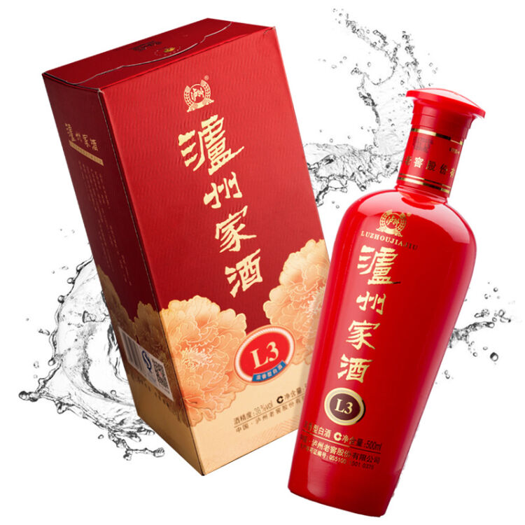 泸州老窖家酒l3 38度 白酒 500ml