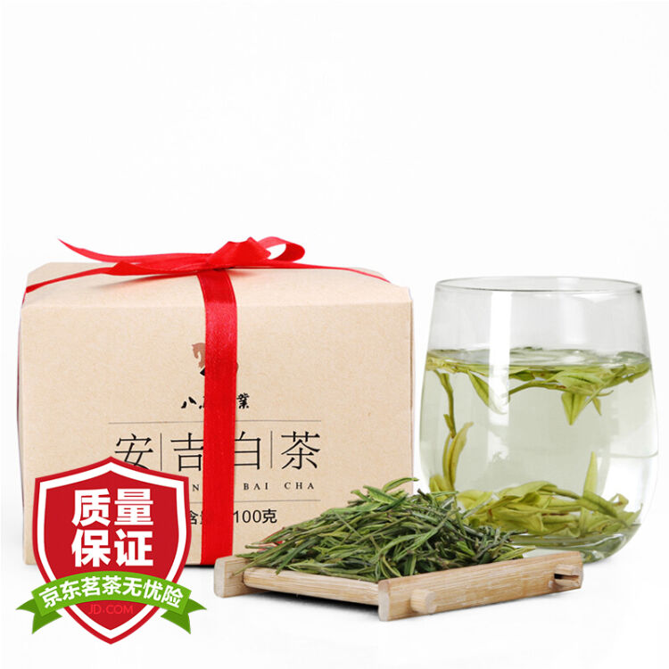 八马茶业 茶叶 绿茶 安吉白茶100g