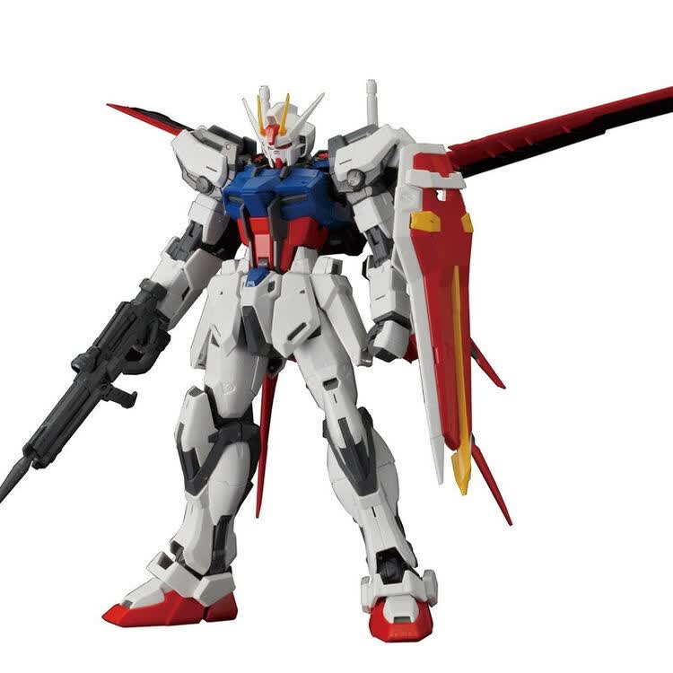 万代高达模型mg 1/100敢达拼装 空战强袭-带支架 181349