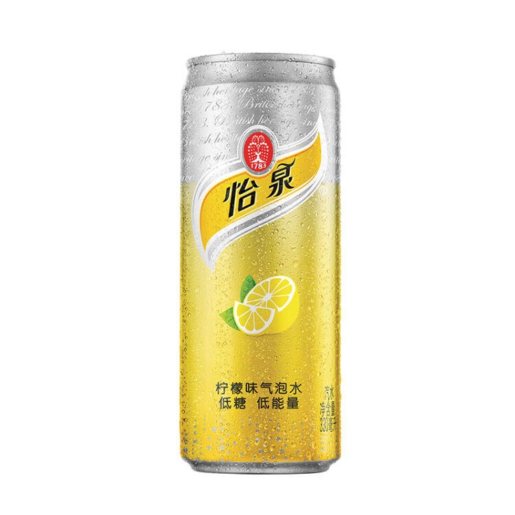 怡泉schweppes 柠檬味 气泡水 汽水饮料 碳酸饮料 调酒 330ml*24罐