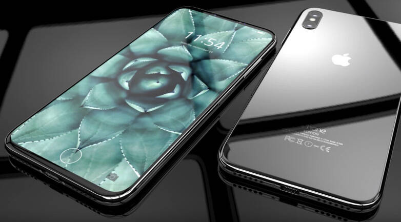 iphone 8发布时间确定,折叠全面屏,售价一万