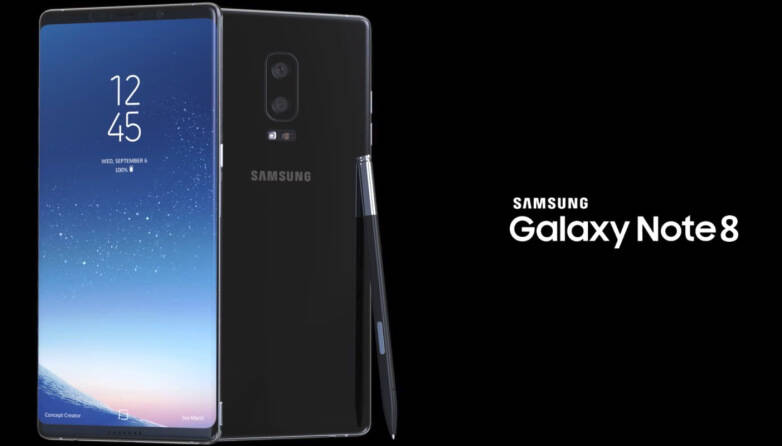 三星note 8曝光:8月26日发布