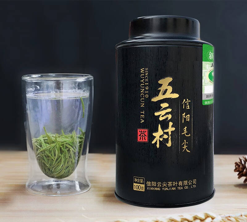信阳毛尖待好友，喝好茶味道更地