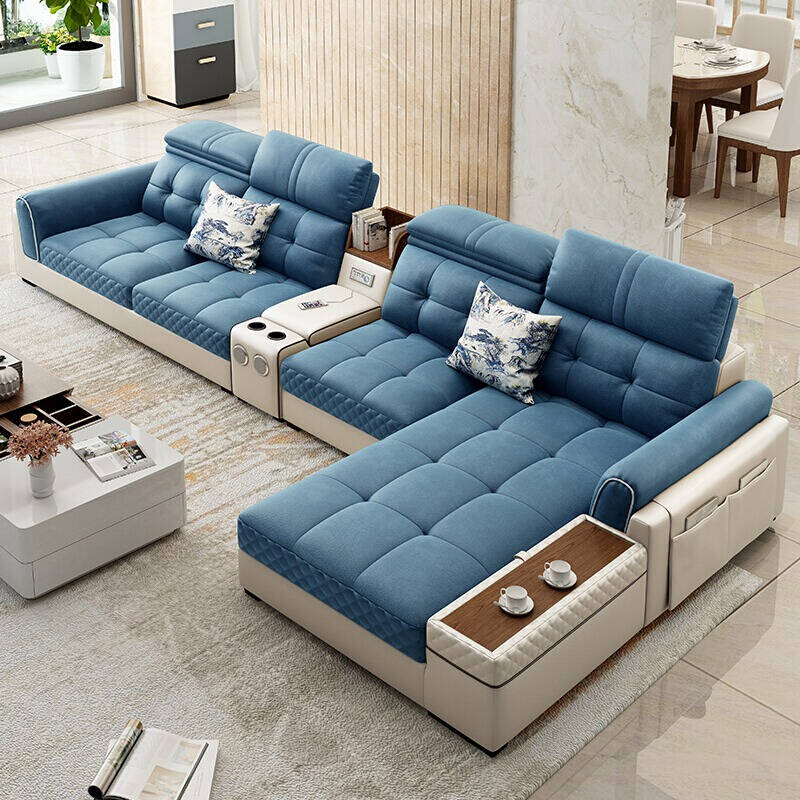 沙發是家里不了或缺的家具，特別是對于小戶型來說，布