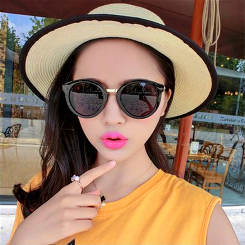 女神杨幂教你如何根据脸型选墨镜