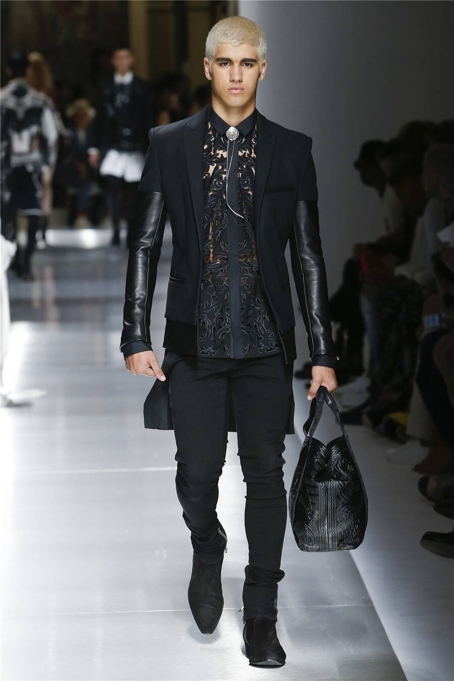 balmain 2018春夏男装系列巴黎发布