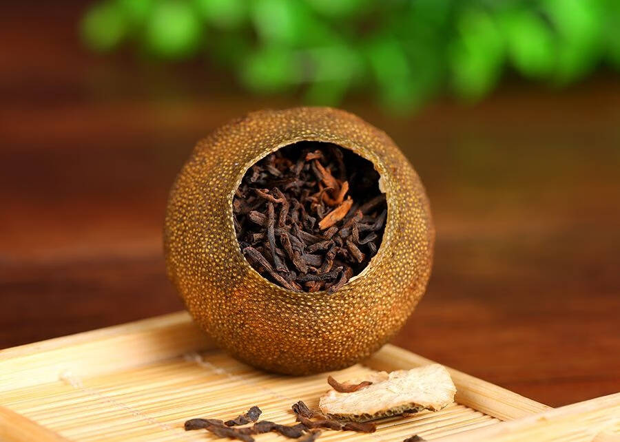 小青柑茶为什么会火！是因为造型