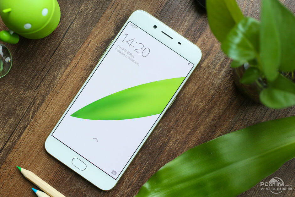 颜值|oppo r9s清绿版:绿色是你喜欢的颜色么