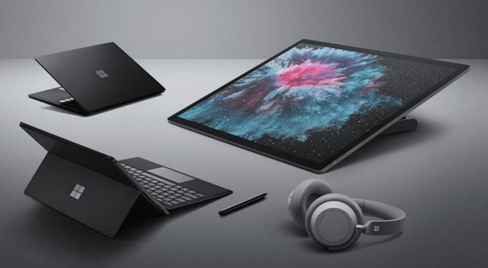 微软发布Surface系列..