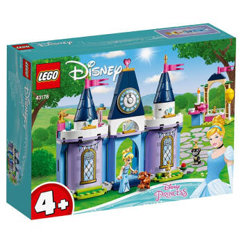 乐高（LEGO）  迪士尼公主Disney Princess系列  2020年1月新品  4岁+ 灰姑娘的城堡庆典 43178,降价幅度7.3%