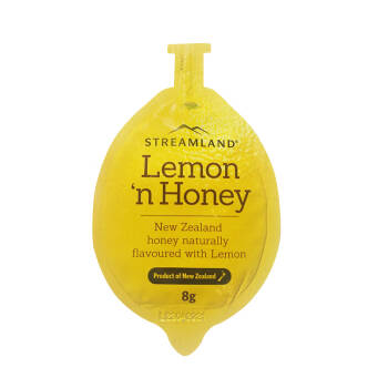 新溪岛（Streamland）新西兰进口水果蜂蜜 柠檬蜂蜜尝鲜装8g 旅游出行便携装