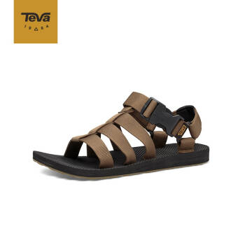 Teva/太哇男凉鞋经典Original Dorado潮流百搭休闲平底凉鞋20新 深橄榄绿 40.5,降价幅度36.8%