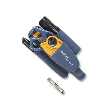 FLUKE (福禄克) Pro-Tool Kits 专业打线工具包 打线钳打线刀剥线钳剪刀 11293000 (IS60)