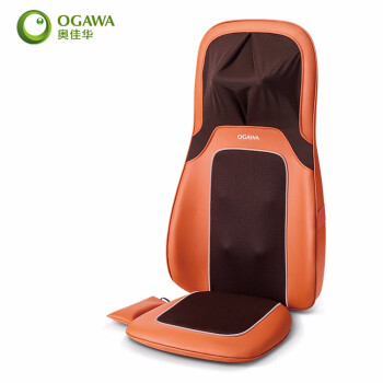 奥佳华（OGAWA）颈椎按摩器 颈部肩部背部腰部臀部按摩椅垫 多功能全身按摩仪 舒养师 橙色