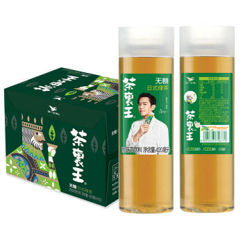 统一 茶里王 日式绿茶 无糖茶 420ML*12瓶 整箱装,降价幅度25.1%