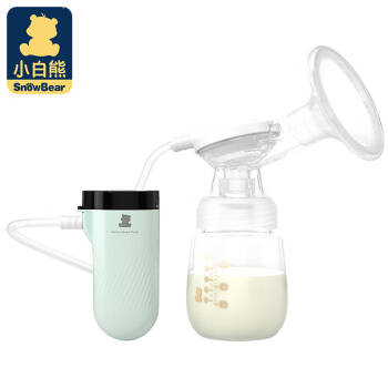 小白熊 电动吸奶器 便携USB插电款 全自动便携静音吸乳集乳HL-3008 *2件,降价幅度9.2%