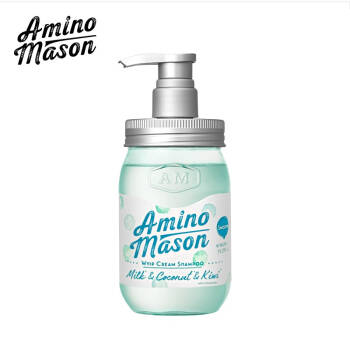 aminomason阿蜜浓梅森清爽型洗发水450ml无硅油清爽控油日本进口氨基