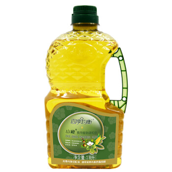 千岛源食用油 1.8L山茶橄榄玉米油 物理压榨茶籽玉米特级初榨橄榄调和油