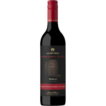 杰卡斯（Jacob’s Creek）双桶创酿系列西拉干红葡萄酒 750ml 澳大利亚进口红酒,降价幅度13.5%