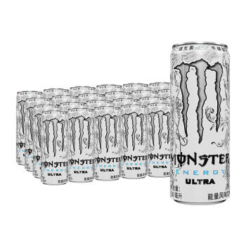 Monster 魔爪超越能量风味饮料330ml＊24罐 整箱装 *2件