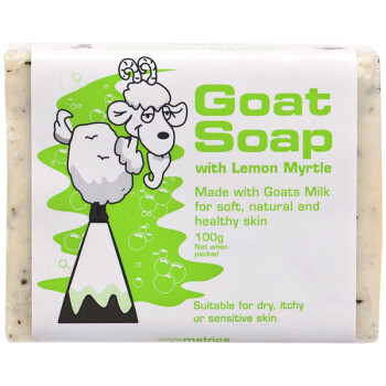 Goat Soap 山羊奶手工香皂 保湿滋润 柠檬味 澳洲进口 100g 孕妇婴儿适用