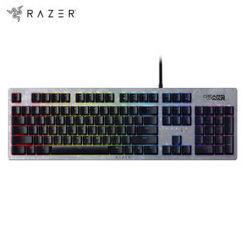 雷蛇 Razer 猎魂光蛛《战争机器 5》典藏版 游戏键盘 机械键盘 有线键盘 104键 RGB幻彩