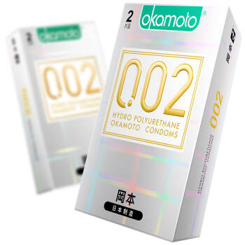 冈本 避孕套 安全套 002超薄2片装 男用 0.02套套 计生 成人用品 原装进口 okamoto *3件,降价幅度34.7%