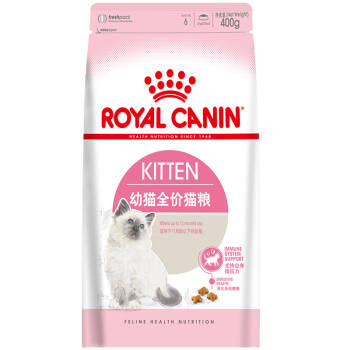 ROYAL CANIN 促销装 皇家猫粮 K36幼猫猫粮 全价粮 4-12月龄0.4kg 支持免疫系统 呵护消化健康,降价幅度52.6%