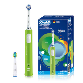 欧乐b(oralb)电动牙刷 成人3d声波震动牙刷 口腔护理洁牙 p600 plus